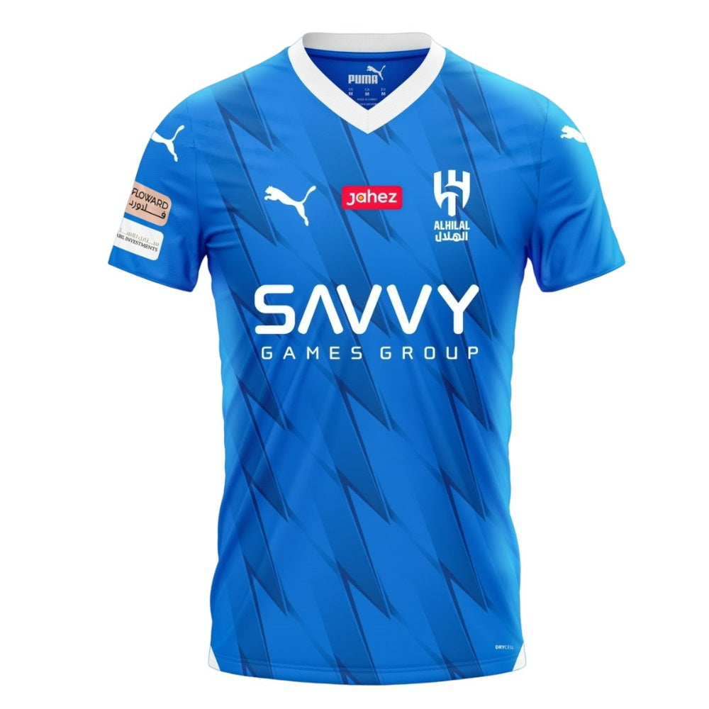 Maillot de Match Al Hilal Domicile 2023-2024 en Bleu