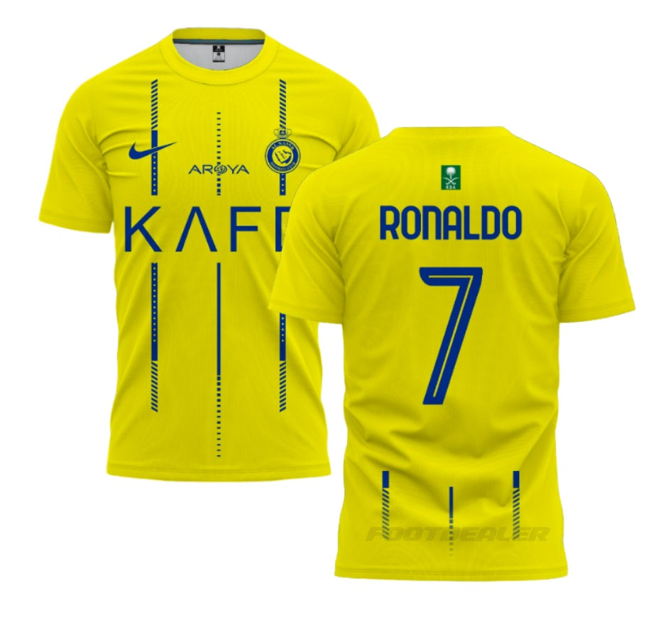 Maillot Al Nassr Cristiano Ronaldo Domicile 2023-2024
