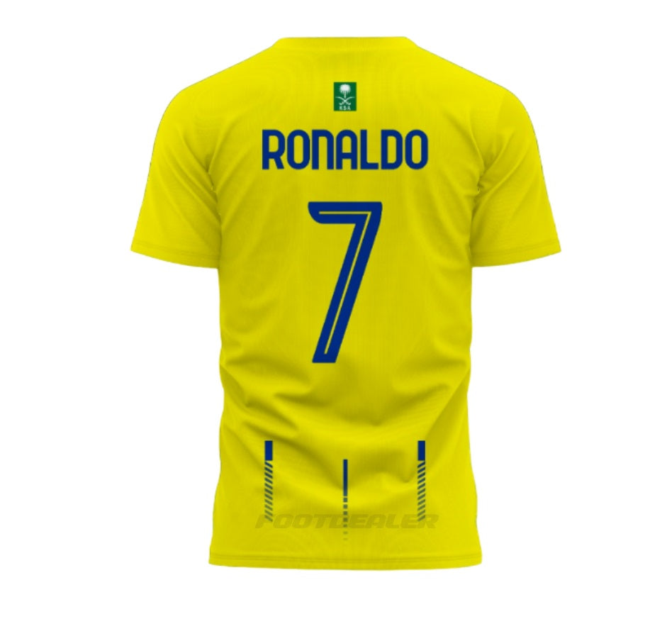 Maillot Al Nassr Cristiano Ronaldo Domicile 2023-2024