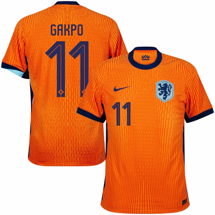 Maillot de Football Domicile des Pays-Bas 2024-2025 - Gapko