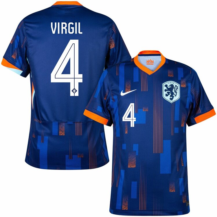 Maillot de Football Pays-Bas 2024-2025 Exterieur Virgil