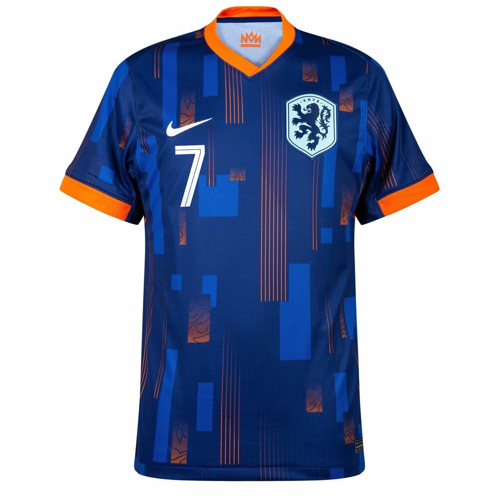 Maillot de Football Extérieur des Pays-Bas 2024-2025 Xavi